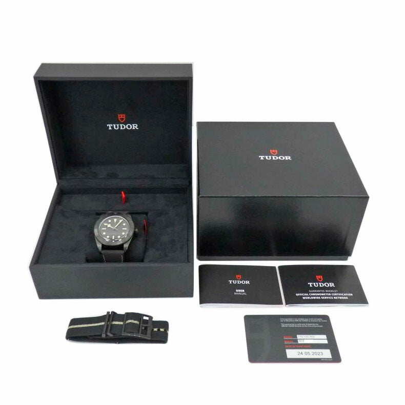 TUDOR チューダー/ブラックベイセラミック/79210CNU//918****/Aランク/77