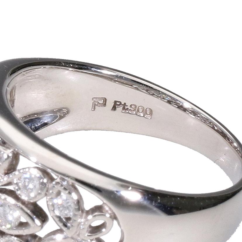 POLA PT900ダイヤリング0.38ct//Aランク/64