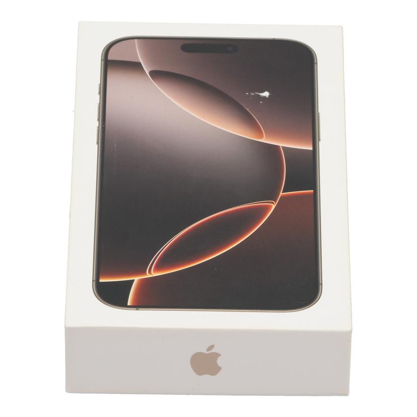 Apple SIMフリー アップル /iPhone16 Pro Max 256GB/MYWJ3J/A//G2V2KJ7HDF/Aランク/67
