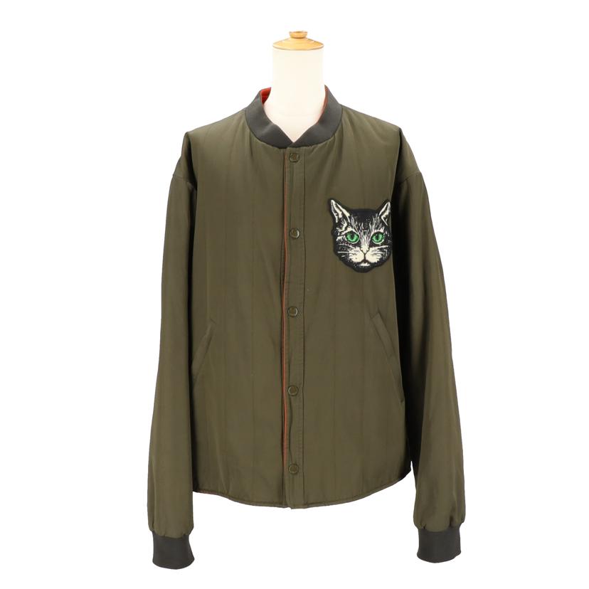 GUCCI グッチ/CAT-EMBROIDERED BOMBER JKT/497977//サイズ:52/ABランク/91