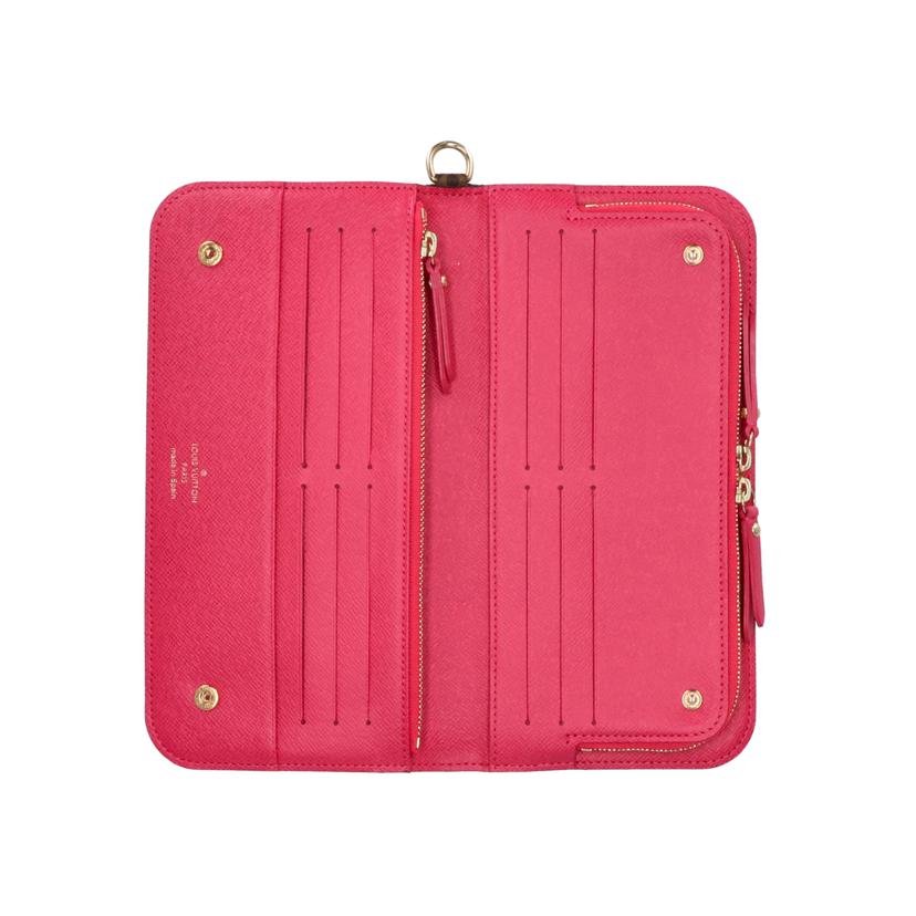 LOUIS VUITTON ルイヴィトン/ポルトフォイユ・アンソリッド/モノグラム/ローズポップ/M66701//CA3***/Aランク/91