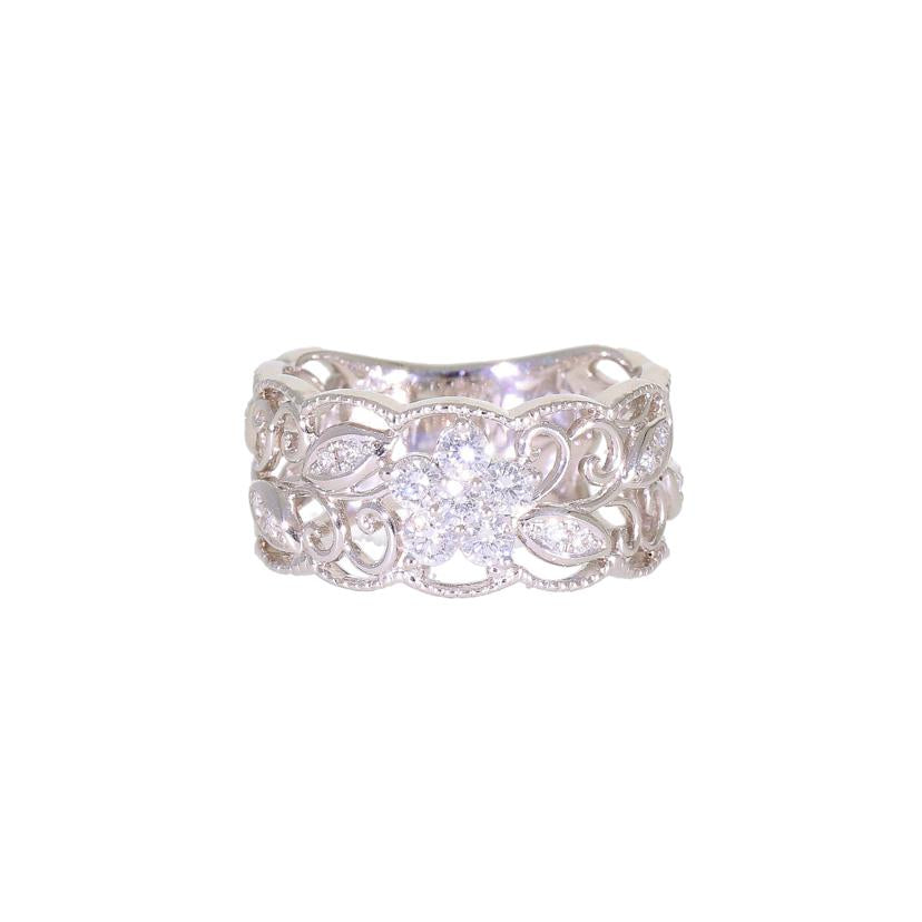 Queen PT950ダイヤリング0.39ct//ABランク/05