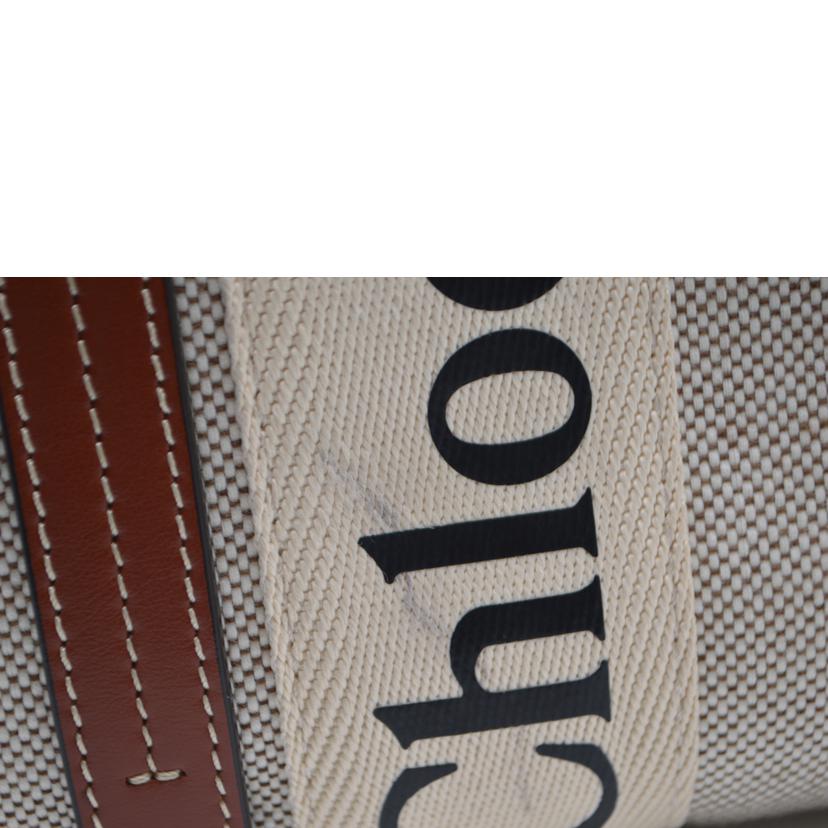 Chloe クロエ/ウッディミディアムショルダートート/ブラウン/CHC21US383E6690U//04 *******/Bランク/89