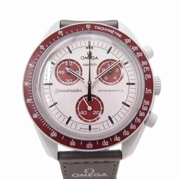 OMEGA×swatch オメガ×スウォッチ/ムーンスウォッチ/MISSION TO PLUTO/クオーツ/SO33M101//SAランク/69