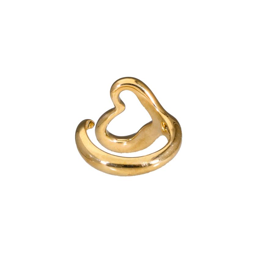 TIFFANY&CO 750エルサペレッティ オープンハートリング//ABランク/05