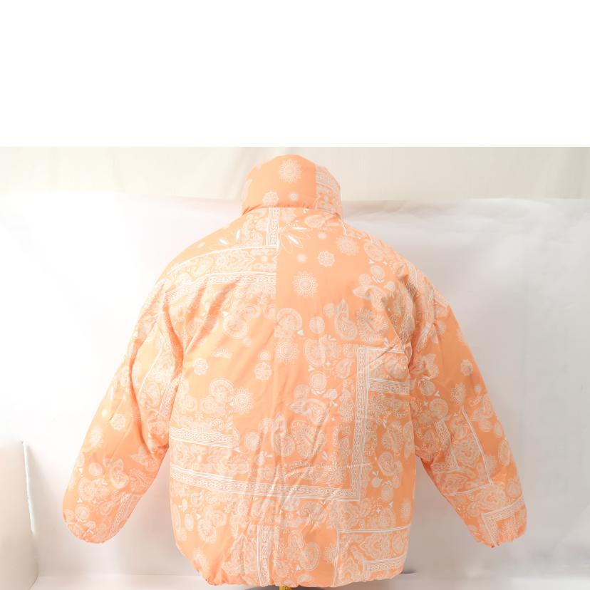 MERRELL メレル/ダウンリバーシブルオーバーフィットペイズリーハンガリーグース ダウンジャケット 約Mサイズ オレンジ/MLW2A4DW1636//Aランク/65