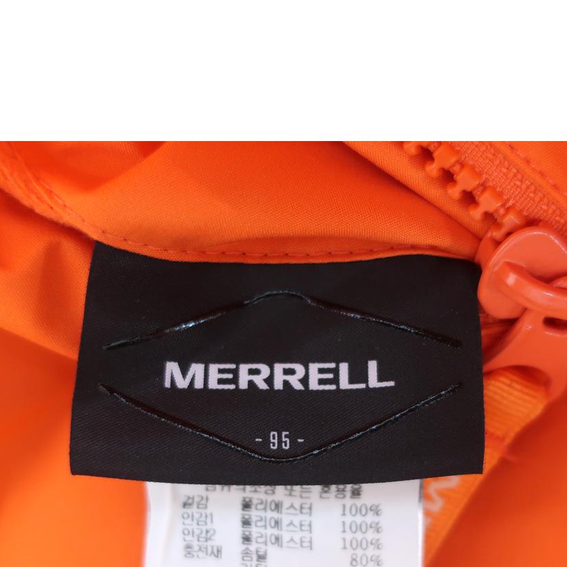 MERRELL メレル/ダウンリバーシブルオーバーフィットペイズリーハンガリーグース ダウンジャケット 約Mサイズ オレンジ/MLW2A4DW1636//Aランク/65