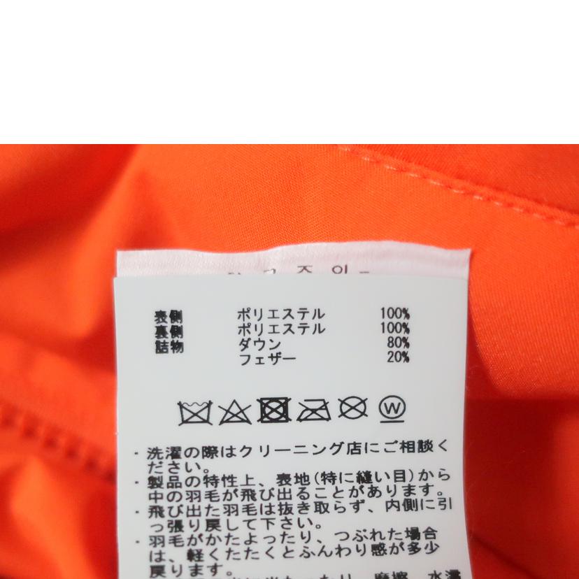 MERRELL メレル/ダウンリバーシブルオーバーフィットペイズリーハンガリーグース ダウンジャケット 約Mサイズ オレンジ/MLW2A4DW1636//Aランク/65