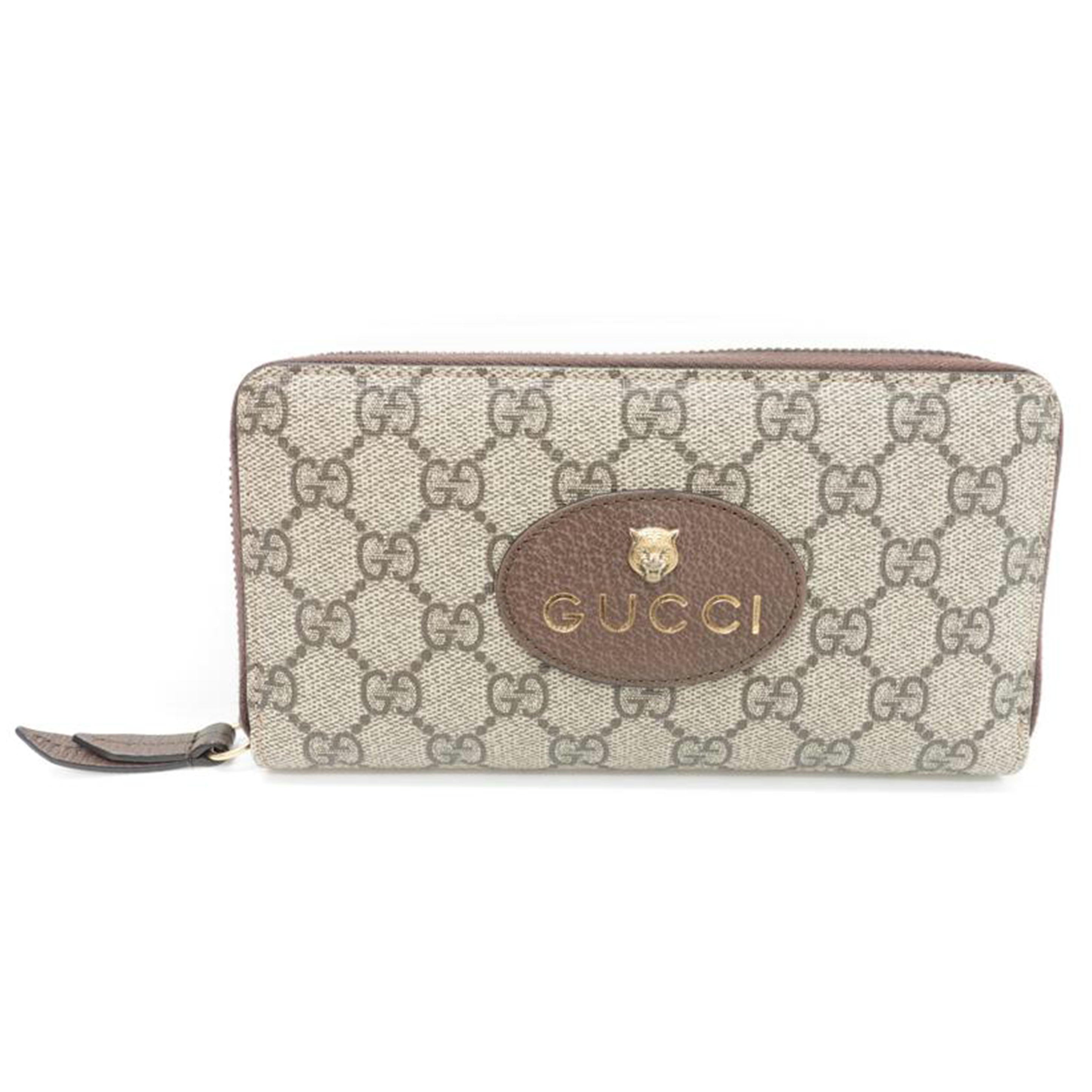 GUCCI グッチ/GGスプリームラウンドファスナー長財布/473953//218*/Bランク/88