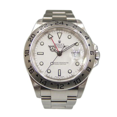 ROLEX ロレックス/エクスプローラーII/白文字盤/16570//D02****/Aランク/82