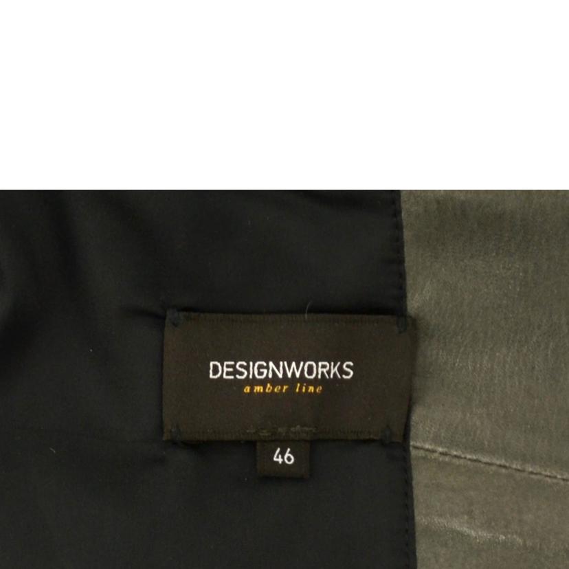 DesignWorks デザインワークス/ ライダースジャケット//ABランク/75