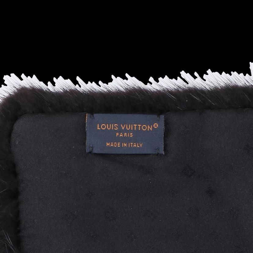LOUIS VUITTON ルイヴィトン/エシャルプ・ゴーグラム/ミンクマフラー /M77866//Aランク/75