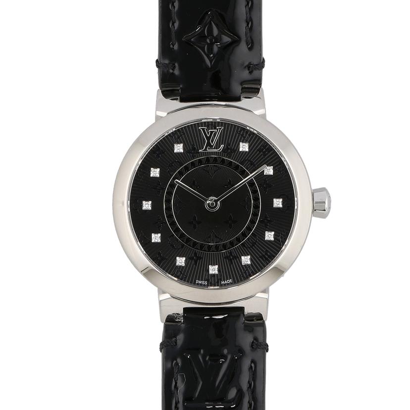 LOUIS VUITTON ルイ・ヴィトン/タンブールスリムPM・11Pダイヤ レディース クオーツ/QA143Z//UO0***/Aランク/05