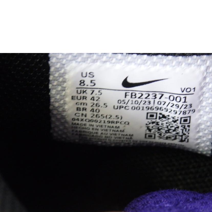 NIKE ナイキ/NIKE LEBRON WITNESS VIII EP/26.5cm/FB2237-001//Aランク/84