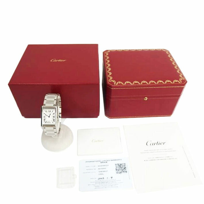 Cartier カルティエ/タンクマストLM/クォーツ/WSTA0052//474*****/ABランク/82