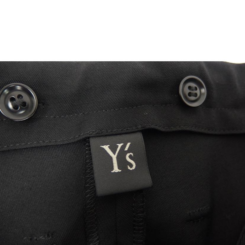 Y’S Y’S/ウールパンツ/黒/ヨウジヤマモト/YD-P03-100//サイズ1/ABランク/82