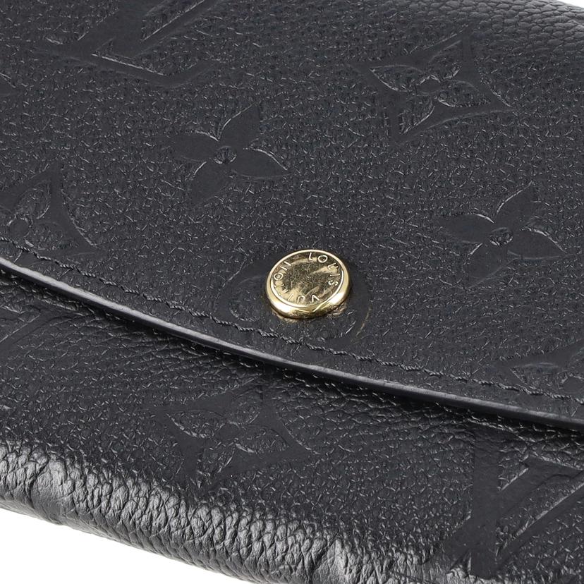 LV ルイヴィトン/ポルトフォイユ・エミリー/アンプラント/ノワール/M62369//RFI*/SAランク/75