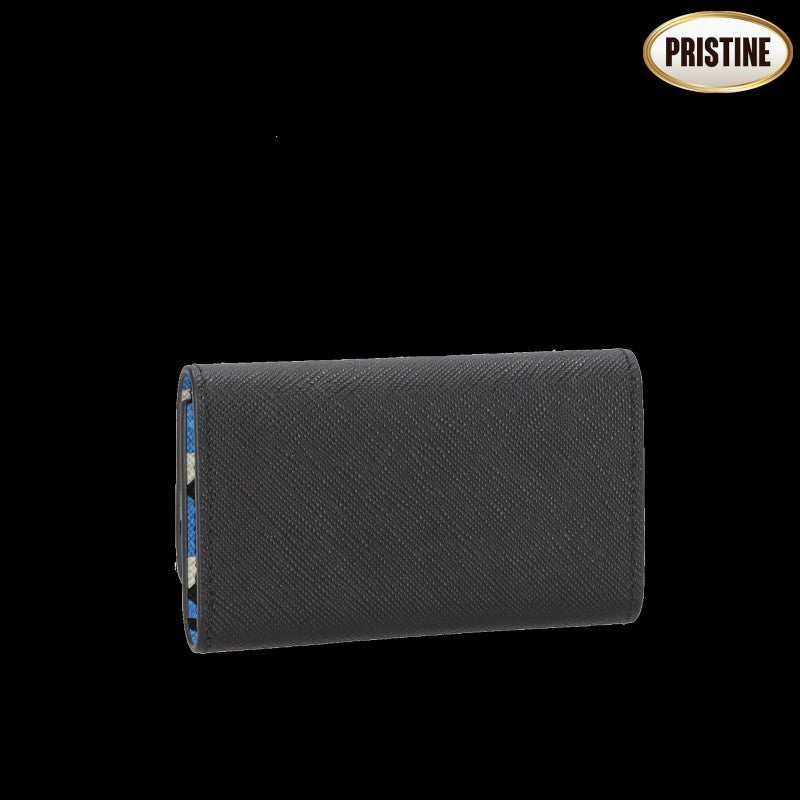 PRADA プラダ/サフィアーノレザートライアングルロゴ4連キーケース/1PG004//107**/SAランク/91