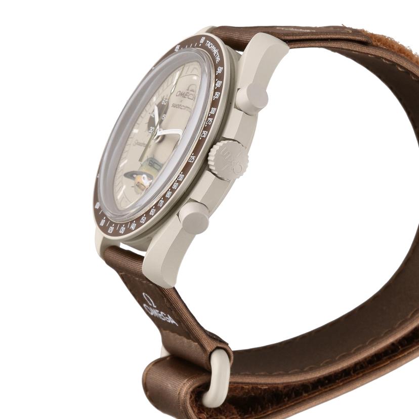 OMEGA×swatch オメガ×スウォッチ/ムーンスウォッチ/MISSION TO SATURN/クオーツ/SO33T100//Aランク/19