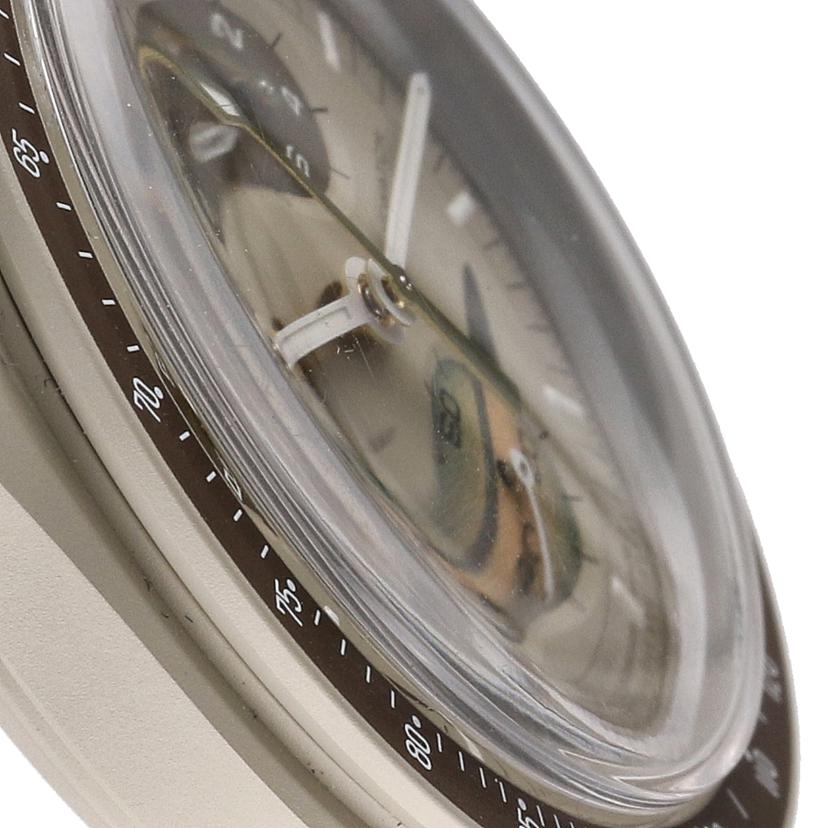 OMEGA×swatch オメガ×スウォッチ/ムーンスウォッチ/MISSION TO SATURN/クオーツ/SO33T100//Aランク/19