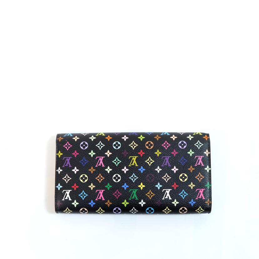 LV ルイヴィトン/ポルトフォイユサラ/モノグラムマルチ/ノワール/M93747//TH0***/Bランク/71