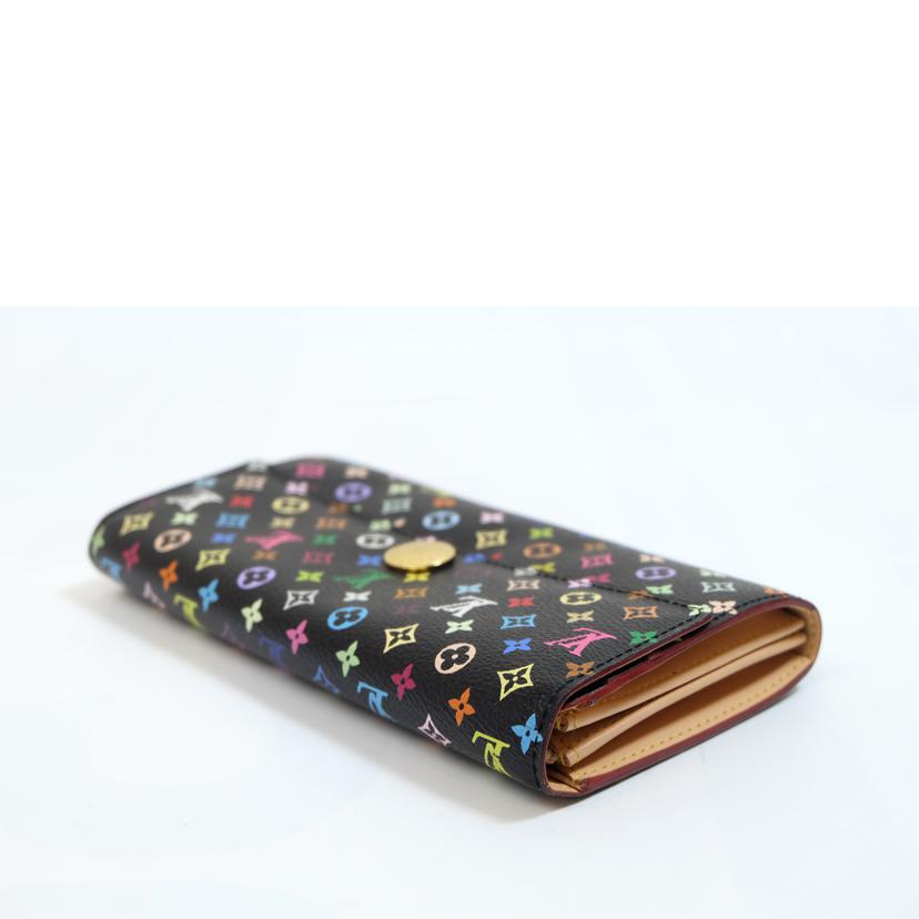 LV ルイヴィトン/ポルトフォイユサラ/モノグラムマルチ/ノワール/M93747//TH0***/Bランク/71