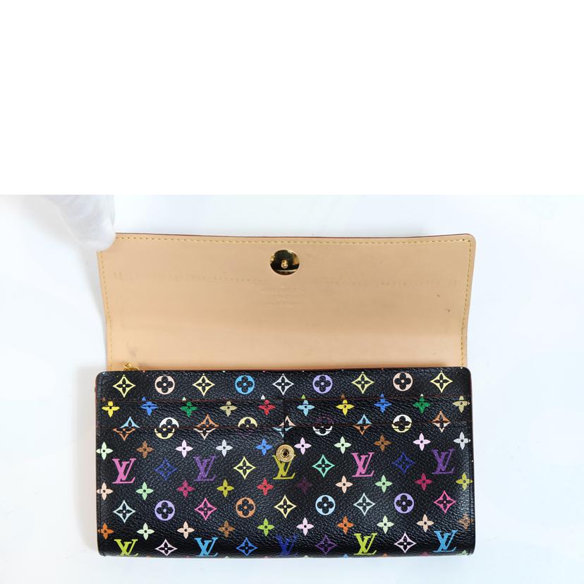 LV ルイヴィトン/ポルトフォイユサラ/モノグラムマルチ/ノワール/M93747//TH0***/Bランク/71