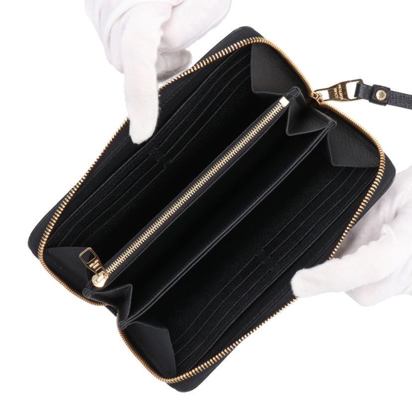 LOUIS VUITTON ルイ・ヴィトン/ジッピー・ウォレット/アンプラント/ブラックベージュ/M80481 //RFI****/Aランク/25