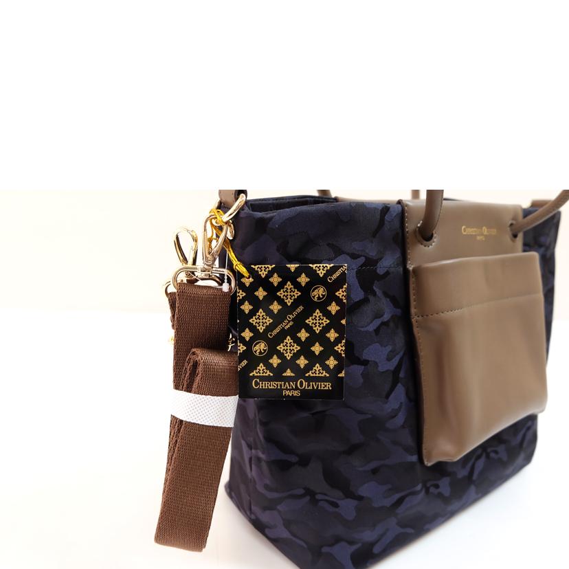CHRISTIAN OLIVIER クリスチャン オリビエ/CHRISTIAN OLIVIER 2WAYトート//Aランク/71