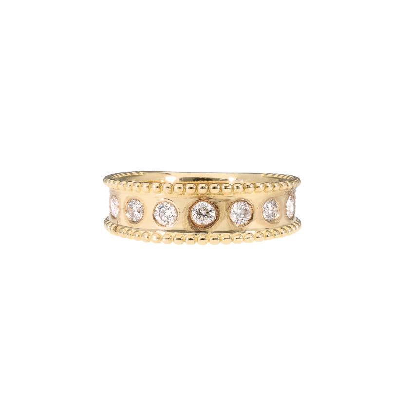/ K18ダイヤリング0.52ct//ABランク/19