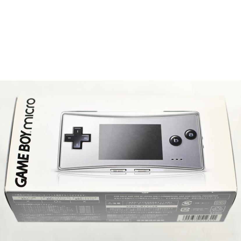 nintendo 任天堂 ニンテンドー/ゲームボーイミクロ GameBoy Micro/OXY-001//Aランク/75