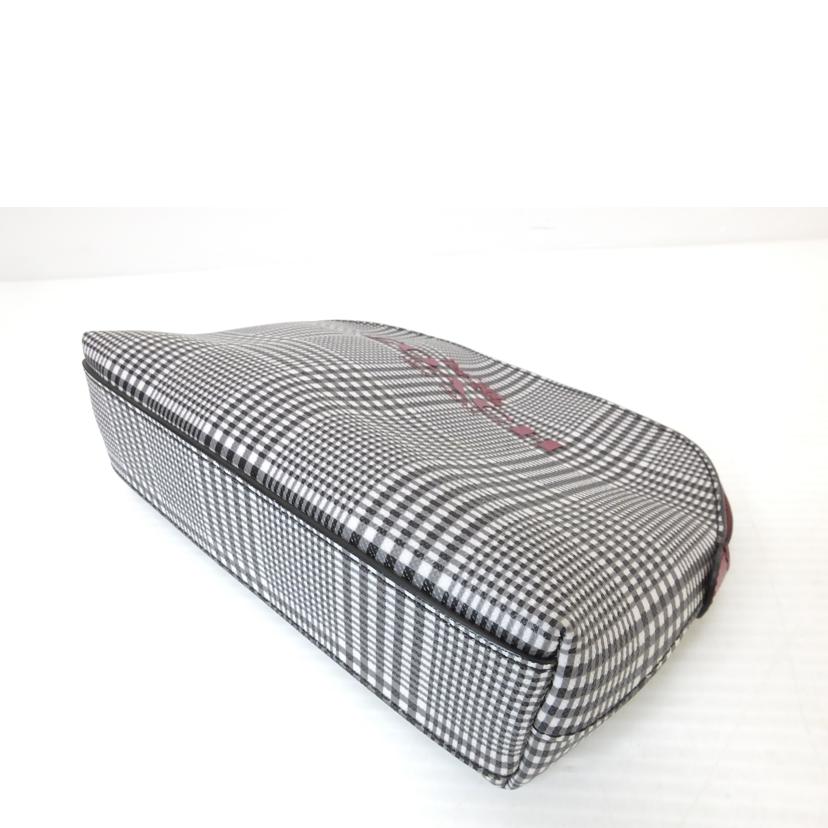 COACH コーチ/チェック柄ポーチ/F52535//G14**/Aランク/88