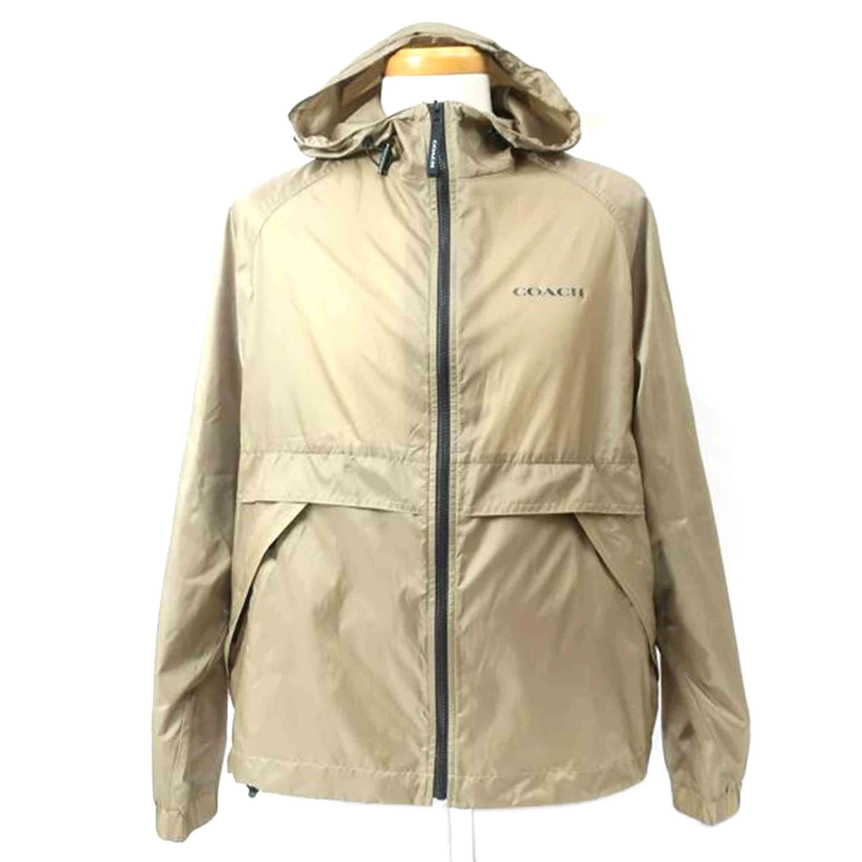 COACH コーチ/ライトウェイトウィンドーブレーカー Sサイズ ベージュ/CAF20//ABランク/65