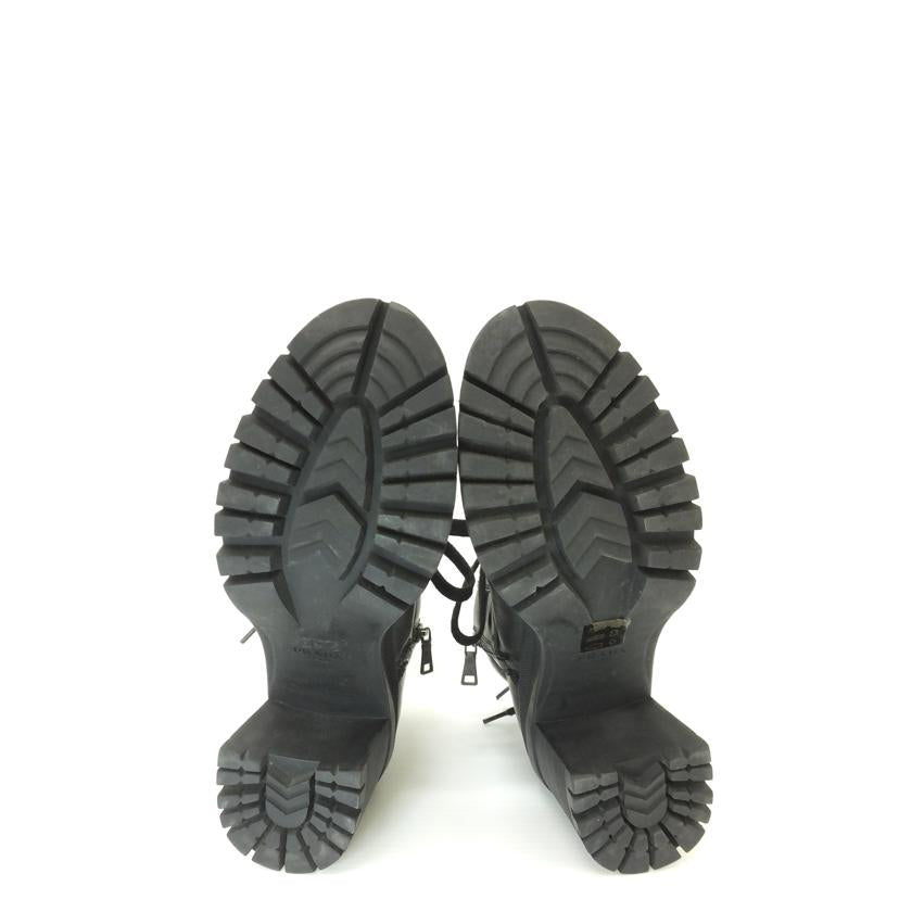 PRADA プラダ/サイドジップレザーショートブーツ/35サイズ//Bランク/88