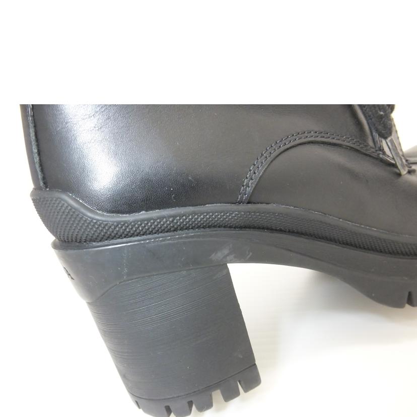 PRADA プラダ/サイドジップレザーショートブーツ/35サイズ//Bランク/88