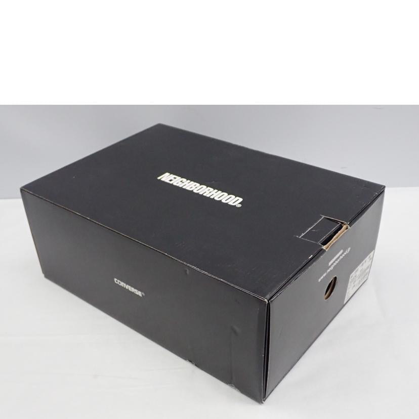 NEIGHBORHOOD×CONVERSE ネイバーフッド×コンバース/Chuck 70 Moto Hi Black Ops/1CL574//27.0cm/Bランク/62