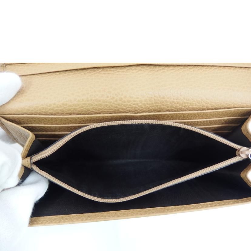 GUCCI グッチ/ファスナー付長財布/ベージュ/346058//427*/ABランク/82