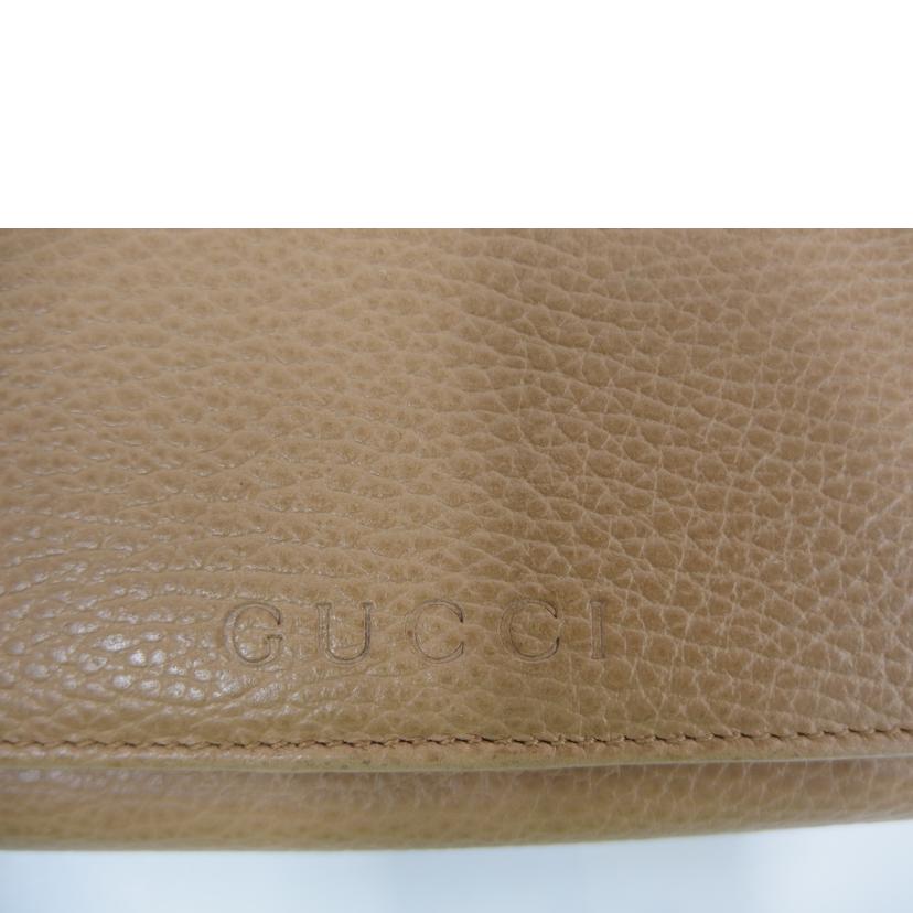 GUCCI グッチ/ファスナー付長財布/ベージュ/346058//427*/ABランク/82