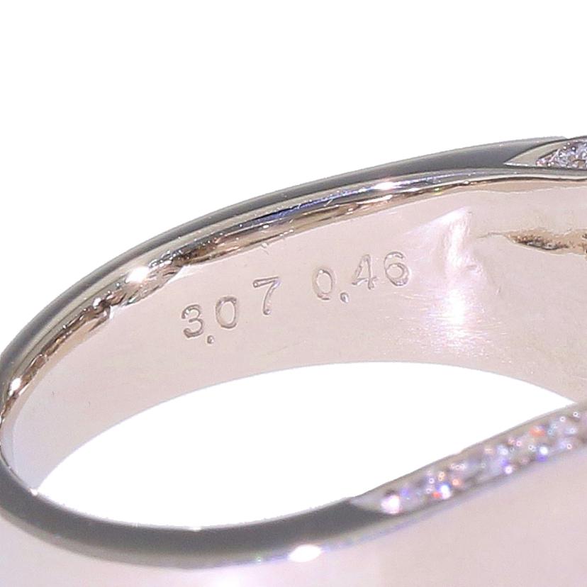 /◎PT900スフェーンダイヤリング3.07/D0.46ct ソ//Aランク/59