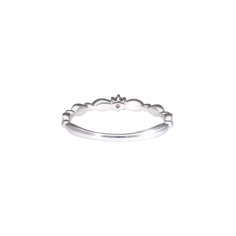 K18WGダイヤリング0.05ct//Aランク/65