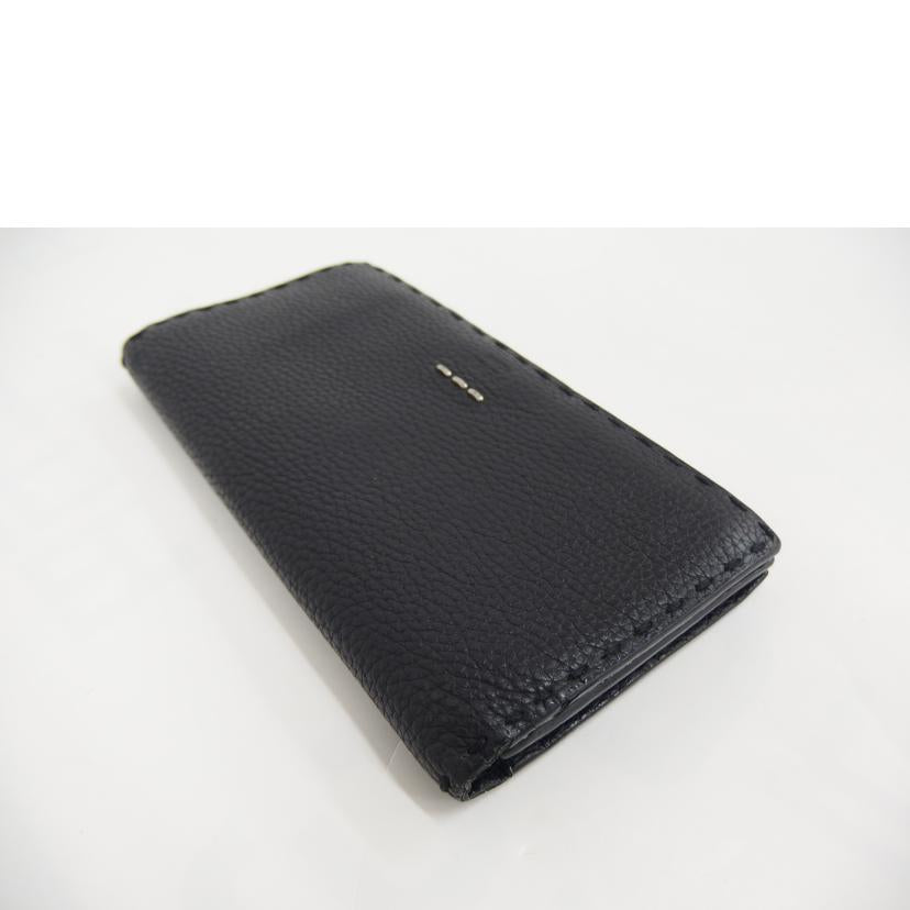 FENDI フェンディ/セレリア/ファスナー付長財布/ブラック//Bランク/82