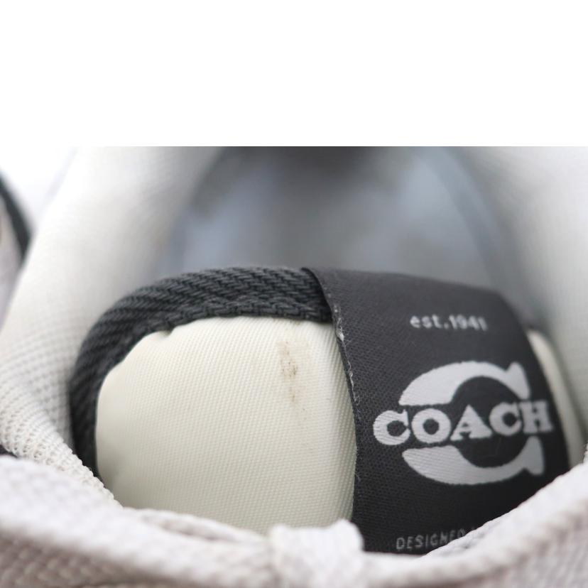 COACH コーチ/ソーホースニーカー 約24.5cm グレー/CBN97//ABランク/65