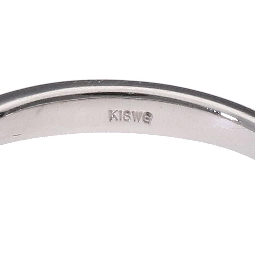 K18WGダイヤリング0.17ct//Aランク/78
