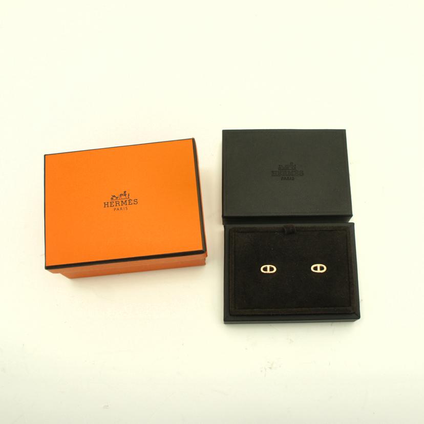 HERMES エルメス/シェーヌダンクル/ピアス/K18PG//Aランク/69