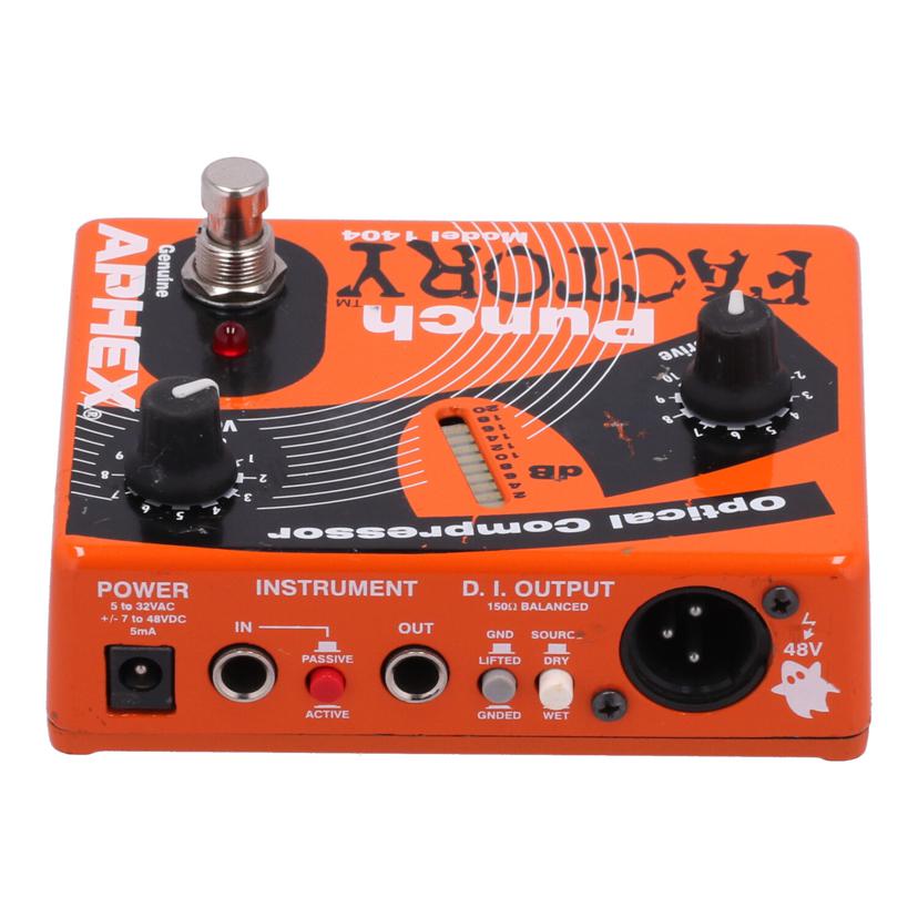 APHEX アフェックス/エフェクター/ベース用コンプレッサー/Model 1404 PUNCH FACTORY //219753/Bランク/70