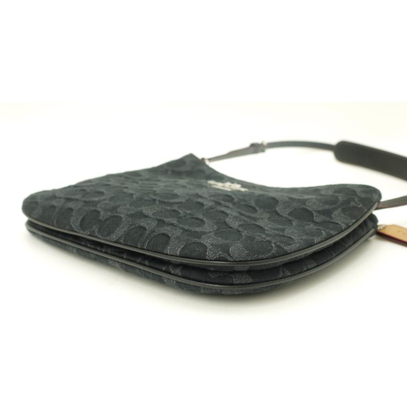 COACH/シグネチャーデニムショルダー/ブラック/CP104//L23**/SAランク/69