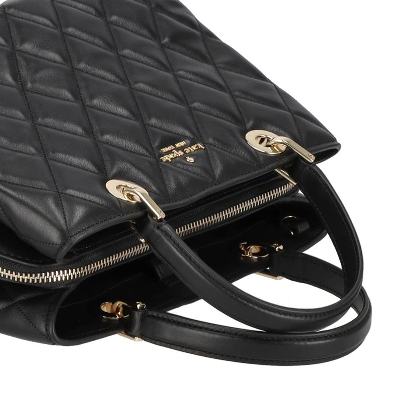 kate spade ケイトスペード/キャリースムースキルテッドレザーサリバンサッチェル/2way/KH227//358*/Aランク/77