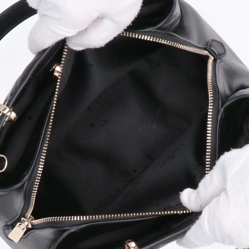 kate spade ケイトスペード/キャリースムースキルテッドレザーサリバンサッチェル/2way/KH227//358*/Aランク/77