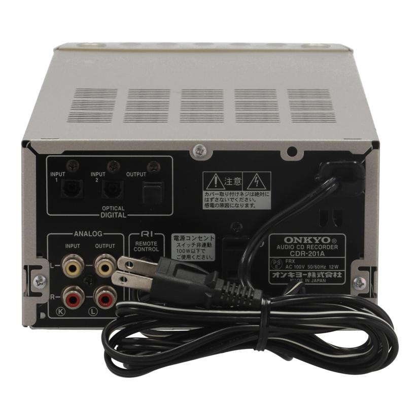 ONKYO オンキヨー /CDレコーダー/CDR-201A//1641911621/Bランク/05