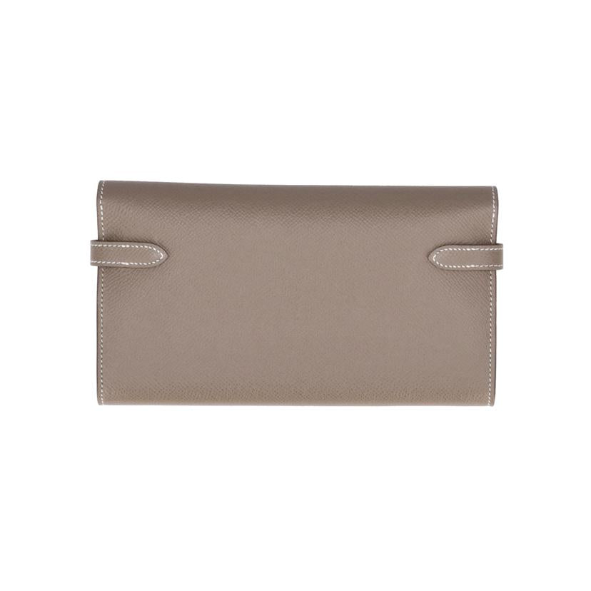 HERMES エルメス/ケリーウォレット/ヴォーエプソン/エトゥープ//C/SAランク/67